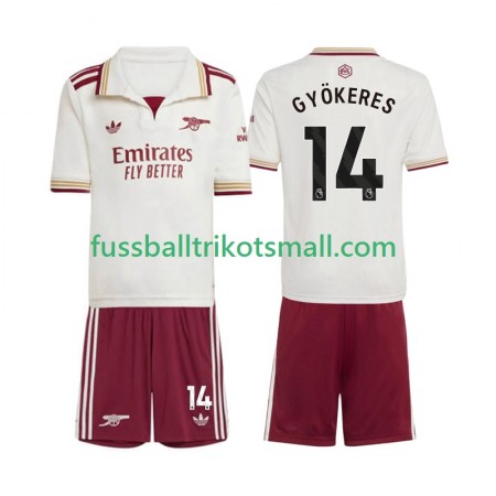 Fußballtrikots Arsenal Viktor Gyokeres 14 Kinder 2025-2026 Kurzarm 3rd trikot kaufen